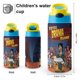 thumbnail image 2 of Isla del drama Botella de Agua con Tapa Pop Top de Un Toque, Acero Inoxidable, a Prueba de Fugas, para Deportes, Botella Infantil azul 12 oz, 2 of 6