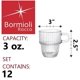 thumbnail image 2 of Vasos de Espresso Bormioli Rocco 85 ml, Juego de 12, 2 of 7