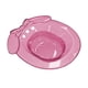 thumbnail image 1 of Bandeja para baño de asiento para mujer, duradera sobre el inodoro, amplia zona de asiento, cuenco de baño para la cadera, baño para dormitorio, baño, Rosa, 1 of 5