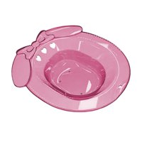 Magideal - Bandeja Para Baño De Asiento Para Mujer, Duradera Sobre El Inodoro, Amplia Zona De Asiento, Cuenco De Baño Para La Cadera, Baño Para Dormitorio, Baño, Rosa
