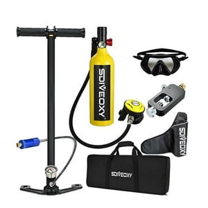 Crusec - Kit Buceo Tanque De Oxígeno Natación Deportes Acuaticos