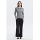 thumbnail image 4 of Polera Mujer Con Botón Gris Melange, 4 of 4