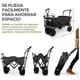 thumbnail image 3 of Carrito Plegable Portátil y Carriola para Exteriores hasta 200 Kg, Ruedas 360° Todo Terreno con Freno, Incluye Toldo y Cesta de Tela, para Niños y Mascotas, Carretilla Wagon Vagón con Funda, 3 of 6