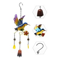 Genérico - Colgante Jardín Colibrí Con Atrapasueños Tejido