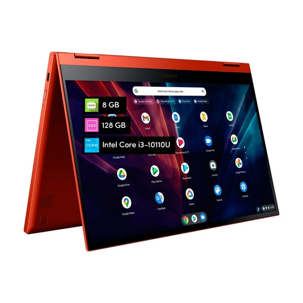 Notebook en Samsung Galaxy Chromebook Intel i3 8GB 128GB