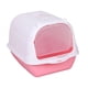thumbnail image 1 of Bandeja De Arena Para Mascotas Inodoro Con Orinal Cerrado Caja De Arena Para Gatos Con Capucha Para Animales Peque?os Rosa, 1 of 1