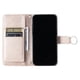thumbnail image 4 of Funda tipo billetera FOXDOCK para OPPO Reno 12 5G – Tapa abatible con correa para mujer, 4 of 5
