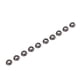 thumbnail image 1 of 10pcs Anillo De Guías De Caña De Pescar Bricolaje Guía De Caña De Pescado Punta Tapas Herramientas De Reparación, 1 of 3