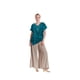 thumbnail image 1 of Blusa Oh My Gauze POLLY Azul Pavo Real Lavado, 1 of 1
