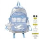 thumbnail image 1 of Anime Sanrioed Plush Toy Cinnamoroll Backpack Children Girl Boy Blue Schoolbag Kawaii Student School Bag Computer Large Gift, 1 of 3