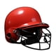 thumbnail image 2 of Casco De Bateo De Béisbol Con Mascarilla Casco De Softbol Deportivo Equipo De Protección Rojo, 2 of 5