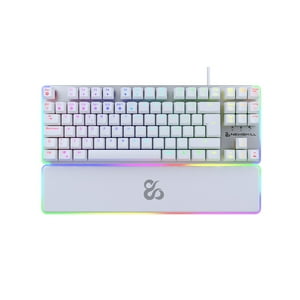 Newskill - Teclado Gungnyr Gamer Tkl Pro Ivory Rgb Switch Gateron Red