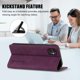 thumbnail image 3 of Funda Billetera para Samsung Galaxy XCover 7 Pro Imán y Resistente Morado, 3 of 6