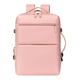 thumbnail image 1 of "Mochila Belug 35l Cabina Viaje Avion Expandible color  rosa ", 1 of 5