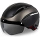 thumbnail image 1 of Casco de bicicleta Shinmax BC-001 para hombre y mujer con gafas, 1 of 9
