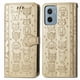 thumbnail image 1 of Funda Cartera FOXDOCK para Motorola Moto G05 , Flip PU con Relieve de Gatos y Perros, Tarjetero y Soporte, 1 of 6