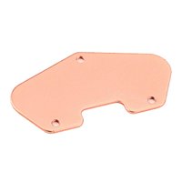 Magideal - Pastilla De Guitarra Eléctrica, Placa Base, Pastilla De Guitarra Acústica, Fácil De Instalar, Placa Base De Pastilla Humbucker De Cobre Rojo Resistent