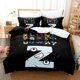 thumbnail image 1 of Alphabet Lore Bedding Set Bed Set Aldult Kid Bedroom Duvetcover Sets Bed Sheet Set, 1 of 5