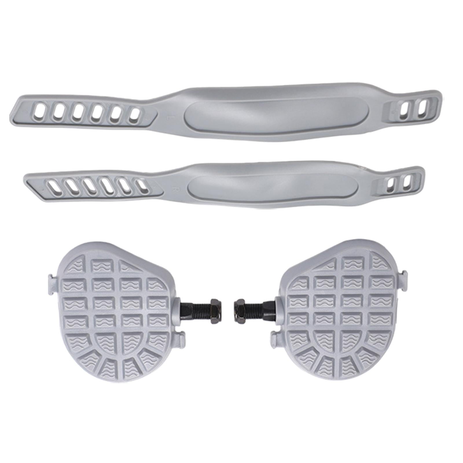 Magideal - Pedales De Bicicleta Estática Pedales De Fácil Instalación Equipo De Ejercicio Multifunción Antideslizante Para Gimnasio Interior Entrenami