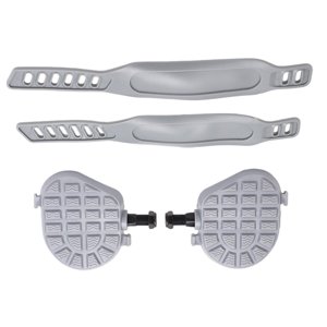 Magideal - Pedales De Bicicleta Estática Pedales De Fácil Instalación Equipo De Ejercicio Multifunción Antideslizante Para Gimnasio Interior Entrenami