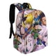 thumbnail image 2 of Hunter × Hunter-theme Backpack, Campus style schoolbag Bookbag with Adjustable Shoulder Straps And Large Zip Compartment, Unisex Travel Bags.42x30x15cm, 2 of 6