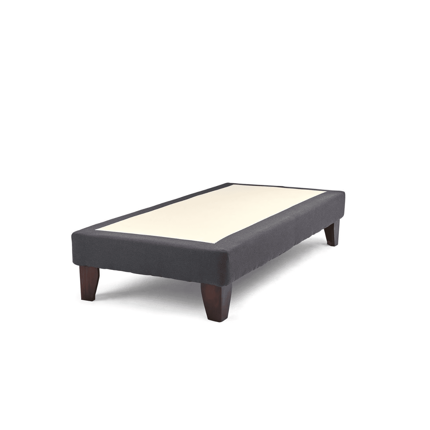 Importclick - Base Cama Europea 1 Plaza 90x190 Cm Gris Lino