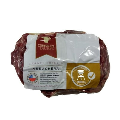 Carne De Vacuno Arrachera 1,3 Kg Corrales Del Sur