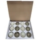thumbnail image 2 of Set 12 Bolas Navideñas Salon Gold 8 Cms., 2 of 3