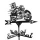 thumbnail image 1 of Jardín Weathervane Outdoor Home Roof Weather Vane Retro Farm Indicador De Viento, 1 of 5