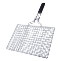 Ioensy - Cesta Para Asar Plegable Portátil Antiadherente Para Acampar Al Aire Libre Herramientas Para Barbacoa 32X3.5X50Cm