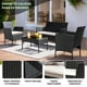thumbnail image 2 of Juego De Living De Terraza Brisa 4 Piezas Para Exterior, 2 of 7