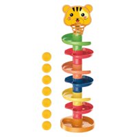 Magideal - Bola De Juguete Giratoria Y Giratoria Para Niños Y Niñas, Juguete De Actividades, Pelota Divertida Para Correr, Rampa, Juguetes Para Niños Y Niñas, Re 7 Capas