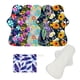 thumbnail image 1 of Juego de almohadillas para incontinencia MissC2c, reutilizables, impermeables, de bambú, 1 of 9