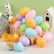 thumbnail image 4 of Huevos de Pascua JOYIN, 50 unidades, grandes, de plástico, pastel, 8 cm, rellenables, 4 of 7