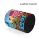 thumbnail image 4 of Hoja Rodante-theme Cylinder Pen Holder Pencil Organizer with Flannel Lining PVC Leather Material Cardboard Base for study work 10*8CM, 4 of 6