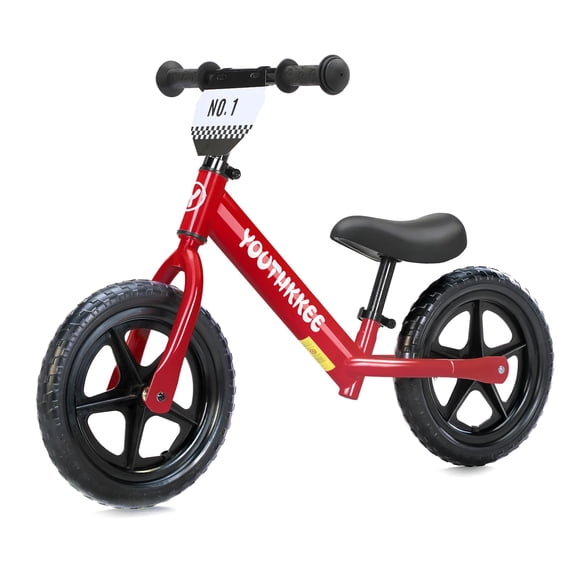 Bicicleta Balance Bike Youthkkee para niños pequeños de 12 pulgadas para niños de 2 a 5 años