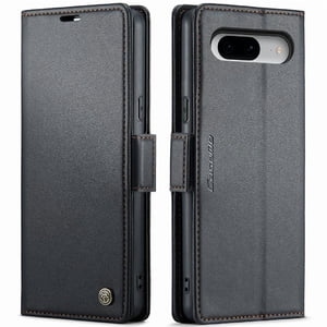 Caseme Tipo Cartera Google Pixel 8 Con Cierre Magnético, Rfid, Tarjetero, Soporte, Carga Inalámbrica