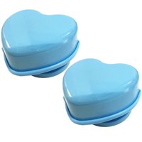 Bothyi - 2X Clockwork Musical Boxes Clásico Para Amigo Día De San Valentín Acción De Gracias Azul