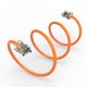 thumbnail image 3 of Cable Ethernet FireFold Cat6 15 m Naranja 550 MHz, 3 of 4