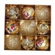 thumbnail image 1 of 9 Colgantes De árbol De Navidad Con Lazo Para Colgar, Decoración Navide?a Para Ventana De árbol De Navidad, Color Dorado, 1 of 5