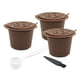 thumbnail image 4 of Cápsulas De Café Reutilizables Con Cuchara Coffeeware Para Cafe Bar Style B Brown, 4 of 5