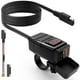 thumbnail image 3 of Motorcycle USB Charger, 12V-24V Dual USB Motorbike Motorcycle Handlebar Charger Adapter Waterproof Power Supply Socket Motorcycle Accessories, 3 of 3