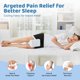 thumbnail image 3 of Almohada de rodilla UJPFEO para personas que duermen de lado y refrigeración con correa, 3 of 7