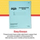 thumbnail image 2 of Notebook School Smart Examination, azul, 24 hojas, paquete de 50, 2 of 9