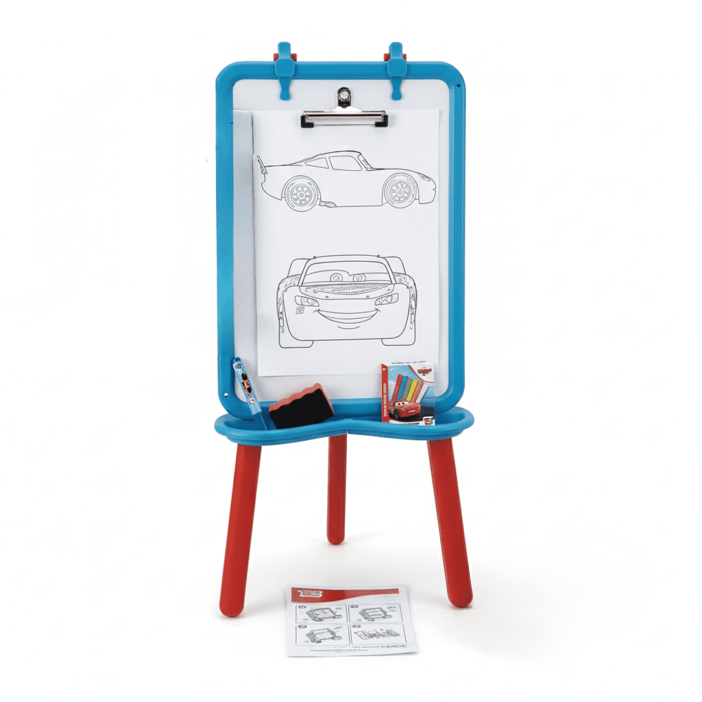 Toyng - Juego Educativo Pizarra Doble Atril - Cars