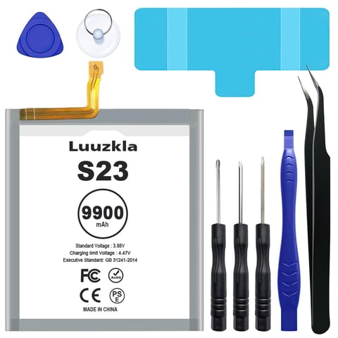 Batería De Repuesto Luuzkla 9900Mah Para Galaxy S23