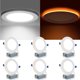 thumbnail image 1 of Luz Led Empotrable 5cct Con Luz Nocturna 6 Piezas, 1 of 3