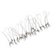 thumbnail image 5 of 20pcs diy móvil llavero lanyard charms diy cuerda plata, 5 of 5