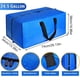 thumbnail image 5 of Bolsa de equipaje plegable, bolsa de lona plegable extragrande para viajes con capacidad de hasta 65 libras, mochila de equipaje práctica, mochila de viaje duradera para gimnasio, almacenamiento, luga, 5 of 7