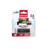 Maxell - Pendrive Usb 3.2 Tipo C 64Gb De Memoria